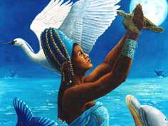 Йемоджа - богиня моря африканцев <br> из племени Йоруба
